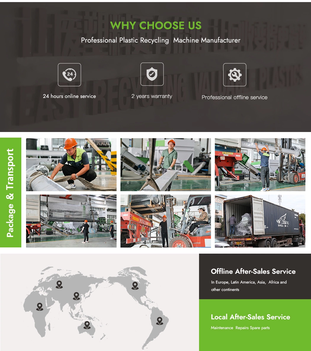 Plastic Compounding Pelletizing Line with Deodorization System