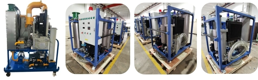 Coalescence and Separation Light Diesel Oil Purifier System for Low Viscosity Lube Oil